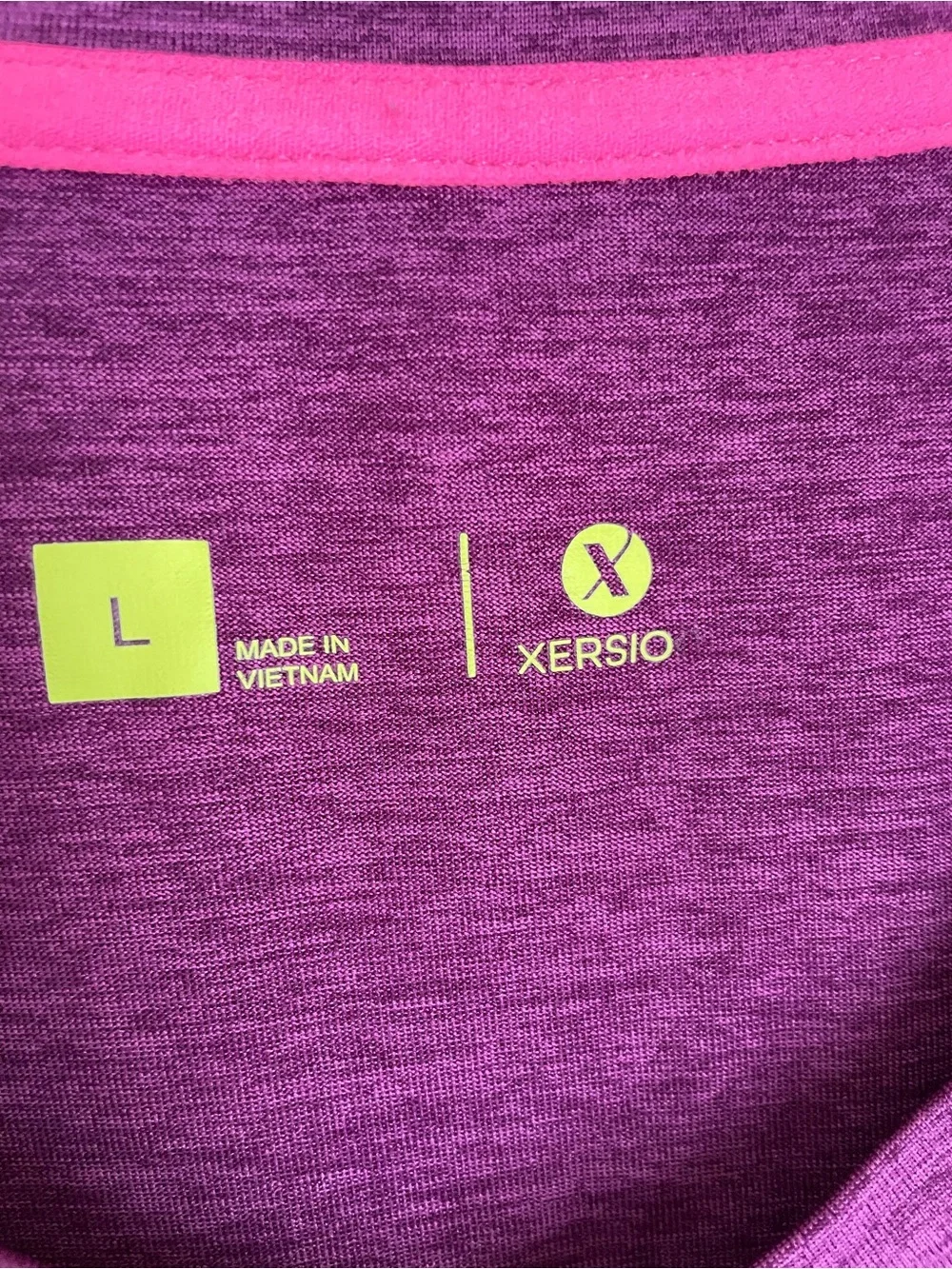 Xersion V-Neck Long Sleeve Dry-Fit Top